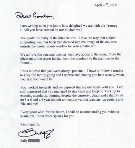 [A customer reference]