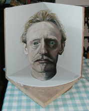 Anamorphic Self Portrait