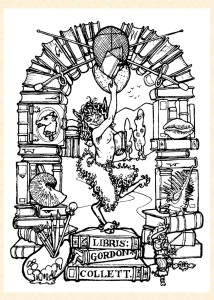 This is my own Bookplate.