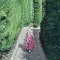 Girl in a Maze (Going into the Future) Oil on canvas, 2007