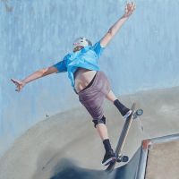 Following the first success of this image I did a much bigger one 90 x 100 cms, oil on canvas. For Sale 90 x 100 cms, oil on canvas, For Sale