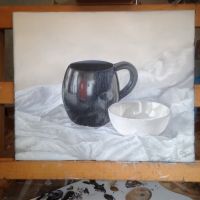 Still Life Oil on canvas