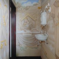 Acrylics on plaster